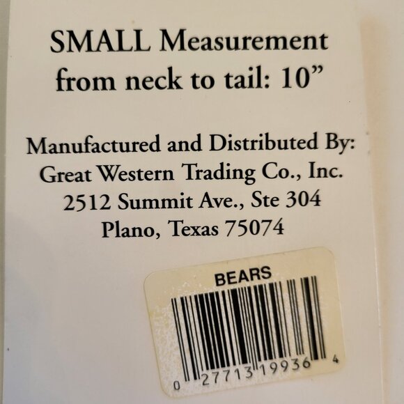 NFL Chicago Bears Dog Sweater Size Small 10'' Warm and Cozy VINTAGE Brand New T4 - Picture 5 of 6